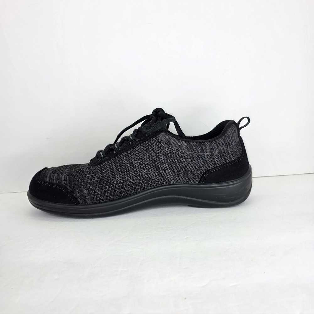 Orthofeet Lava Shoes Women's Black Walking Sneakers Comfort Diabetic Size 9.5 B - Picture 11 of 15